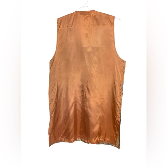 Smart Set Vintage Unique Long Vest/Top/Dress Lightweight - Picture 3 of 12